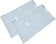 MUCKLILY 2pcs Bunk Bed Blackout Curtains Block Out Canopy Bed Draperies Privacy Cloth