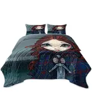 Sword Maiden a Walk Through The Highlands Coverlet