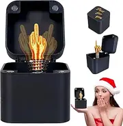 Kehuify Middle Finger in a Box, Surprise Spoof Prank Gag Gifts for Men,White Elephant Gifts for Adults,Christmas Stocking Stuffers for Women