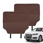 Kick Mat Back Seat Protector | Pack of 2 Waterproof Car Seat Cover | Vehicle Anti Kick Mat, Automotive Accessories for Cat, Dog, Pet