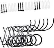 Iron Wine Bottle Stand Pcs Single Bottle Racks Wall-mounted Wine Display for Home Decor