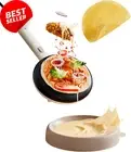 Portable Electric Crepe Maker 6.3" Non-Stick Plate Easy Clean Pancake Tool