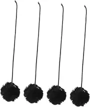 Cat Trees Toy Ball Interactive Cat Scratching Post Replacement Balls Bells Plush Dangle Toys