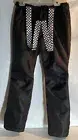 HOTIAN Junior's Ski Pants :Adjustable checkered Strap: Snow Pants-Size S NWT