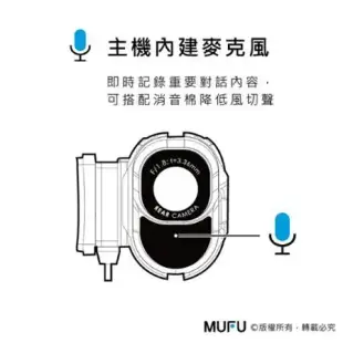 【MUFU】雙鏡頭機車行車記錄器V20S二頭機(贈64GB記憶卡)