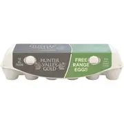 Hunter Valley 12 Extra Large Free Range Eggs 700g