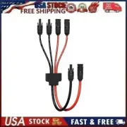 2 to 4 Y Branch Parallel Adapter Cable Wire Plug for Solar Panel Connectors