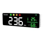Wall Mounted Noise Detector Decibel Meter 30?130dB Sound Level Meter LED DisplkB