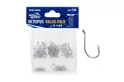 Jarvis Walker Octopus Fishing Hook Assorted Sizes - 150 pk