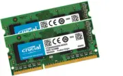 8GB 2x 4GB DDR3 Crucial RAM Memory 1066Mhz 1067 MHZ Macbook Pro 5,2 5,3