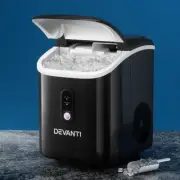 Ice Maker Machine, 1.1L 15KG Portable Countertop Icemaker Cube Makers Commercial
