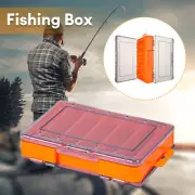 Double Sided Fishing Lure Bait Hook Tackle Waterproof Storage Box Case