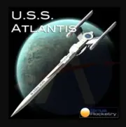 Flying Model Rocket Kit - Sirius 'Refit of USS Atlantis'