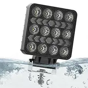 LED Light Bar, 12 Beads 4Inch LED Off Road Work Lights, High Brightness Driving Fog Lights, Waterproof Vehicles Accessories for Truck, Off-Road, SUV and Vehicles
