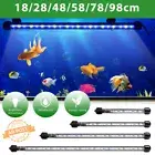 18-120cm Aquarium Light Lighting Full Spectrum Aqua Plant Fish Tank Bar LED Lamp