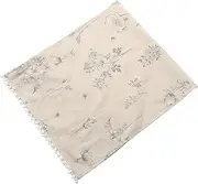 [Mipcase] Washer Dryer Top Cover Dust Protector for Front Load Washing Machines Fridges Elegant Floral Print for Home Decor for Any Occasion