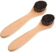 SAFIGLE 2Pcs Supple Face Brush Gentle Exfoliating Facial Cleaning Brush for Daily Skin Care Lightweight Portable Cleansing Tool for Travel Home Use