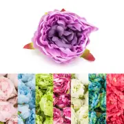 ARTIFICIAL FLOWER HEADS 20 PACK - 9CM PEONY | Versatile Floral Head Inserts