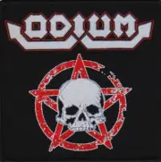 Odium Pentagram Patch Official Power Thrash Metal Band Merch