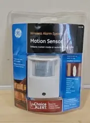 GE Choice Alert Wireless Alarm System Motion Sensor #45132