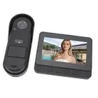 Wireless Video Doorbell Intercom System 1080P Video Doorbell Camera 4.3in Co Kit