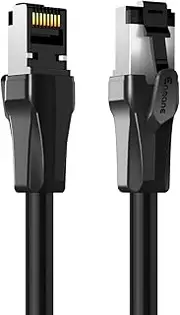 Enmane Cat6AEthernet Cable 35FT, Heavy Duty High Speed Shield (SFTP) 40Gpbs 2000Mhz LSZH Cat8 LAN Network Cable with Gold Plated Rj45 Connector for Router, Gaming, Nintendo Switch, Xbox, Modem