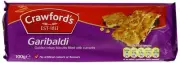 Crawfords Garibaldi Biscuits Pack of 12 Classic Crisp Cookies with Currants
