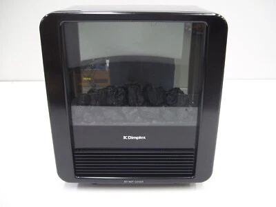 FLAME EFFECT HEATER FAN PORTABLE MINI SMALL SPACE FIRE ELECTRIC HOME OFFICE