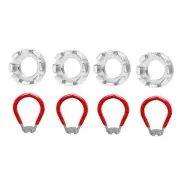 8 Pcs Bicycle Spoke Tool Set Bicycle Spoke Key Bicycle Spoke Wrench Wheel5715