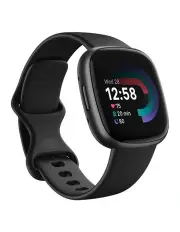 [Fitbit] Versa 4 in Black/Graphite FB523BKBK-FRCJK