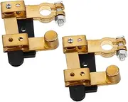 2pcs Battery Disconnect Battery Cutoff for Automotive and Boat Applications Quick Disconnect Design for Enhanced Safety