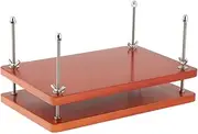 UGPLM Wooden Book Press,Binding Press,DIY Bookbinding,Binding Machine,Manual Book Binding Tool,Flat Paper Press Machine,for Desktop
