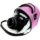 Pink Travel Camera Carry Case DSLR Camera Bag For Panasonic LUMIX Series Cameras