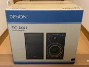 Denon SC-M41 BKEM Black Bookshelf Speaker M Series Pair Soft Dome Tweeter New