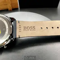 在飛比找ETMall東森購物網優惠-BOSS手錶, 男女通用錶 40mm 黑圓形精鋼錶殼 寶藍色