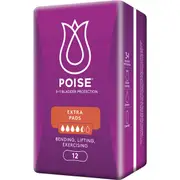 Poise Pads For Bladder Leaks Extra 12 pack