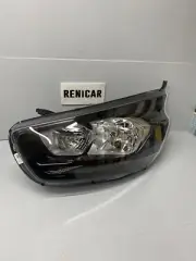 Headlamp Assembly Left for Ford Transit RHD 2019- Halogen Black Trim Genuine OE