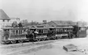 Wantage Tramway Company Steam Tram Engine No 6, C 1892 Train Old Photo