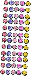 Generic 4sets Artificial Lotus Pot Lily Air Pump Fish Tank Aquarium Stand Hydrangea Faux Plants Sponge Feature Air Stone Water Fountain Outdoor Garden Solar Fountain Floating Plant 15pcs*4