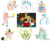 Scooby Doo Pack Attack Limited Edition cel of 50 Signed by Willie Ito