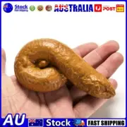 Funny! Realistic Shit Funny Toys Fake Poop Piece Joke Tricky Turd-Mischief