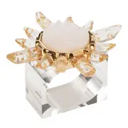 Kim Seybert Coronet Napkin Ring, Set of 4