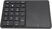 Wireless Numeric Keypad, Dual Mode Numeric Keypad PC (Black)