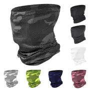 Ice Silk Sunscreen Balaclava Bandana Half Face Cover Scarf Scarves Headwear Hat