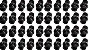 T1 Pedal Replacement Hex Pins, Black, 8 mm Size (Set of 4)