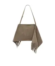 Jw Anderson Fringe Detailed Shoulder Bag One size pebble color