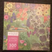 "Summer in Blossom"VASTAR 300 Piece Jigsaw Puzzle NEW Sealed Retro Floral