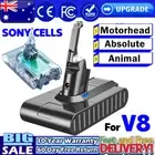 Sony Cells for Dyson V8 Battery SV10 V8 Absolute Animal Motorhead Vacuum 6800mAh