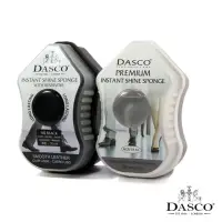 在飛比找momo購物網優惠-【DASCO 伯爵】閃亮海綿鞋擦 黑色+透明(快速保養鞋靴 