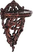 Wall Mounted Floating Shelf European Style Decorative Storage Organizer for Home Decor Kitchen and Living Room High Strength Material for Plants and Items